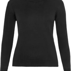 Mela Fairtrade Feinstrick-Pullover Sada Aus Bio-Baumwolle - Schwarz