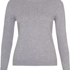 Fairtrade Feinstrick-Pullover Sada Aus Bio-Baumwolle - Grau-melange