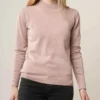 Mela Fairtrade Feinstrick-Pullover Sada Aus Bio-Baumwolle - Rose -Grundstoff Verkäufe 152 300 Sada rose Feinstrickpullover DAmen aus GOTS zertifizierter Bio Baumwolle nachhaltig vegan mit Stehkragen aus Rippbuendchen 1280x1280