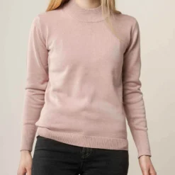 Mela Fairtrade Feinstrick-Pullover Sada Aus Bio-Baumwolle - Rose