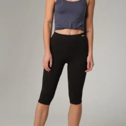 3/4 Leggings Aus Fairtrade Biobaumwolle - Schwarz 10 3/4 Leggings Aus Fairtrade Biobaumwolle - Schwarz -Grundstoff Verkäufe 3 4 Leggings schwarz Bio Ba 1280x1280