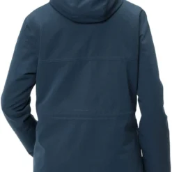 VAUDE Damen Winterparka Manukau Parka II - Dark Sea -Grundstoff Verkäufe 42063 179 dunkelblauer parka primaloft wattierung model back 1280x1280