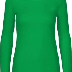 Neutral Longsleeve Aus Fairtrade Bio-Baumwolle - Green