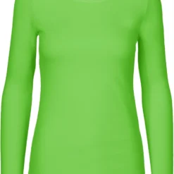 Neutral Longsleeve Aus Fairtrade Bio-Baumwolle - Lime
