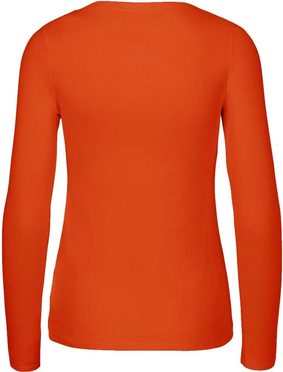 Neutral Longsleeve Aus Fairtrade Bio-Baumwolle - Orange 4 Neutral Longsleeve Aus Fairtrade Bio-Baumwolle - Orange – Bild 2
