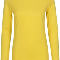 Neutral Longsleeve Aus Fairtrade Bio-Baumwolle - Yellow