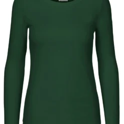 Neutral Longsleeve Aus Fairtrade Bio-Baumwolle - Bottle Green