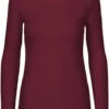 Neutral Longsleeve Aus Fairtrade Bio-Baumwolle - Bordeaux -Grundstoff Verkäufe BOR Neutral Damen Longsleeve Shirt Biobaumwolle weinrot 1280x1280