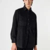 Mela Fairtrade Cord Overshirt Jiya Aus Bio-Baumwolle - Schwarz -Grundstoff Verkäufe Bio Baumwoll Overshirt black jiya bla 1280x1280
