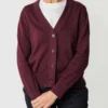 Mela Fairtrade V-Neck Cardigan Surina Aus Bio-Baumwolle - Rosine 1 Mela Fairtrade V-Neck Cardigan Surina Aus Bio-Baumwolle - Rosine -Grundstoff Verkäufe Bio Baumwoll Strickjacke V Ausschnitt 152 304 rai 1280x1280