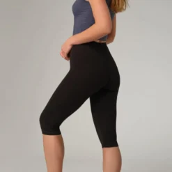 3/4 Leggings Aus Fairtrade Biobaumwolle - Schwarz 11 3/4 Leggings Aus Fairtrade Biobaumwolle - Schwarz -Grundstoff Verkäufe Capri Leggins schwarz R cka 1280x1280
