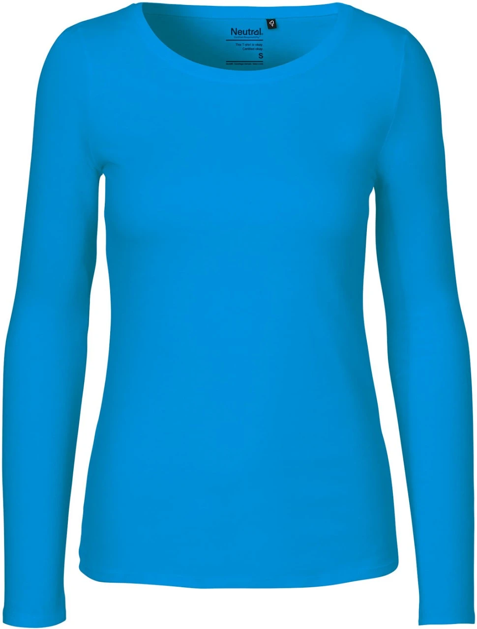Neutral Longsleeve Aus Fairtrade Bio-Baumwolle - Sapphire 3 Neutral Longsleeve Aus Fairtrade Bio-Baumwolle - Sapphire