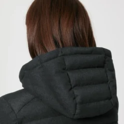 Steppjacke Aus Recyceltem Polyester - Dark Heather Grey 18 Steppjacke Aus Recyceltem Polyester - Dark Heather Grey -Grundstoff Verkäufe Detail Kapuze verschellbar abnehmbar W897 651 1280x1280