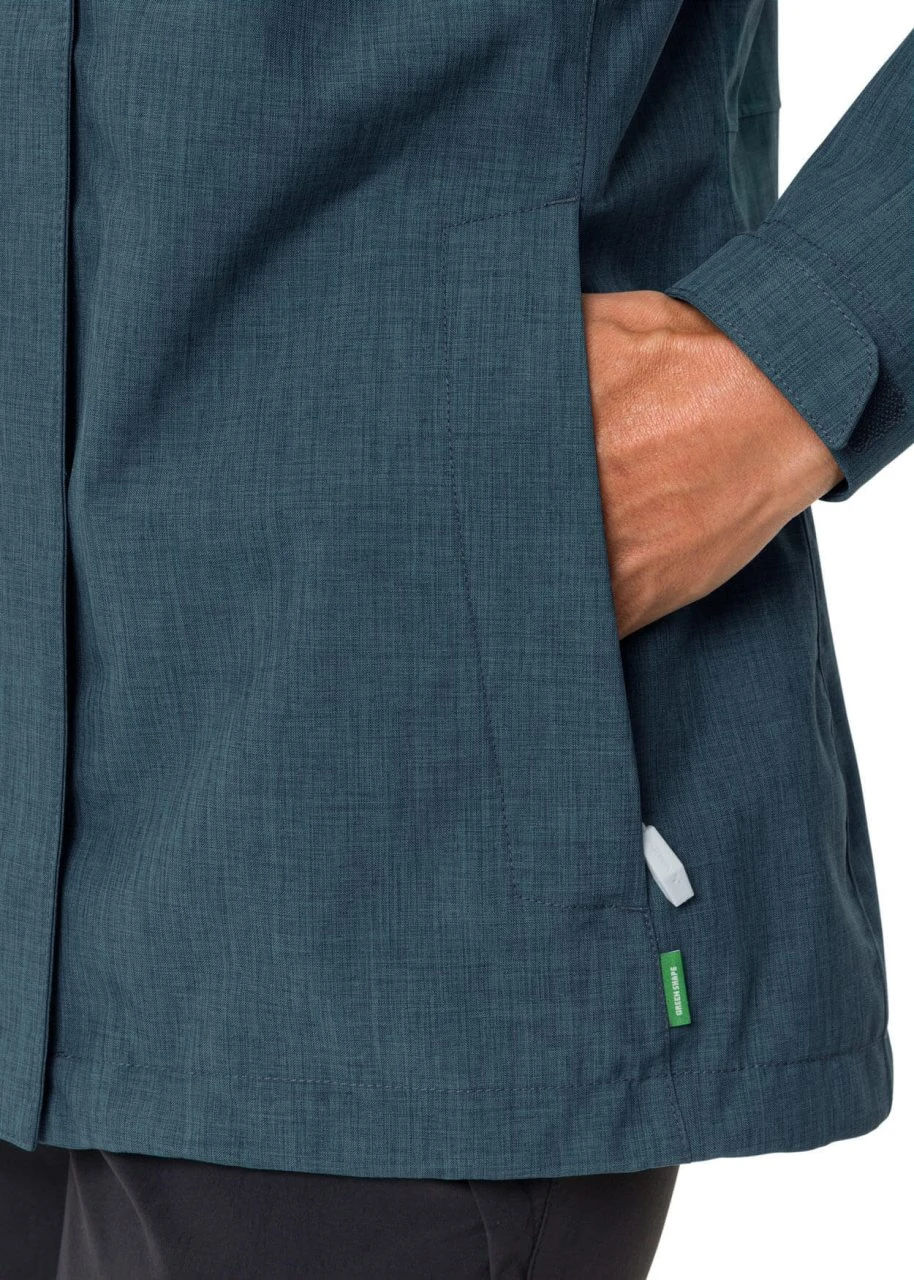 VAUDE Damen Jacke Rosemoor Jacket II - Dark Sea 8 VAUDE Damen Jacke Rosemoor Jacket II - Dark Sea – Bild 6