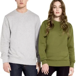 Unisex Sweatshirt Aus Biobaumwolle - Khaki Green -Grundstoff Verkäufe EP62 sweatshirt khaki grau meliert unisex 1280x1280