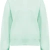 Schweres Sweatshirt Aus Biobaumwolle - Light Mint 1 Schweres Sweatshirt Aus Biobaumwolle - Light Mint -Grundstoff Verkäufe EP64 LM drop shoulder sweater nachhaltig fair earth positive 1280x1280