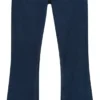 Flared Fit Jeans Hazen - Strong Blue -Grundstoff Verkäufe FlaredHazen strongb 01 eco jeans biobaumwolle recycelte baumwolle damen dunkelblau 1280x1280