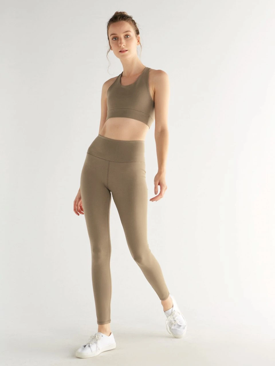 Active Leggings Aus Bio-Baumwolle & Elastan - Mink 5 Active Leggings Aus Bio-Baumwolle & Elastan - Mink – Bild 3