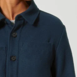 Unisex Twill Overshirt Aus Recyceltem Polyester - French Navy 18 Unisex Twill Overshirt Aus Recyceltem Polyester - French Navy -Grundstoff Verkäufe Hemd JAcke mit Kentkragen U845 727 1280x1280