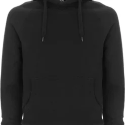 Kapuzenpullover Aus Fairtrade Bio-Baumwolle - Black
