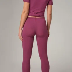 Leggings Aus Fairtrade Biobaumwolle - Brombeer -Grundstoff Verkäufe Leggings Comazo Earth bromb 1280x1280