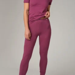 Leggings Aus Fairtrade Biobaumwolle - Brombeer -Grundstoff Verkäufe Leggings Comazo bio brombee 1280x1280