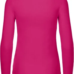 Neue Produkte -Grundstoff Verkäufe Longsleeve Rueckansicht vegan O81050 pink 1280x1280