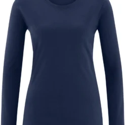 Longsleeve Aus Bio-Baumwolle - Navy