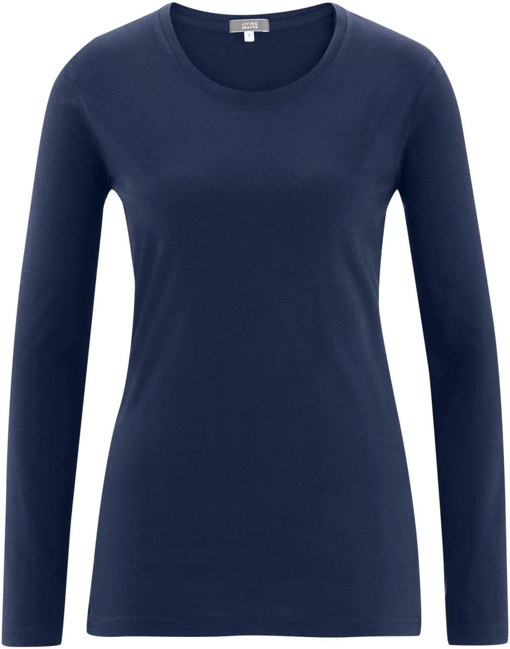 Longsleeve Aus Bio-Baumwolle - Navy 3 Longsleeve Aus Bio-Baumwolle - Navy
