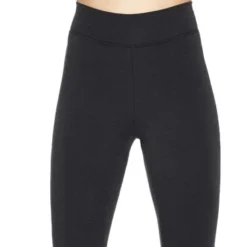 Leggings Aus Bio-Baumwolle - Doppelpack - Mattschwarz -Grundstoff Verkäufe N86 Leggings Bio Baumwolle schwarz elastisch nachhaltig model 1280x1280 1