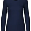 Neutral Longsleeve Aus Fairtrade Bio-Baumwolle - Navy 1 Neutral Longsleeve Aus Fairtrade Bio-Baumwolle - Navy -Grundstoff Verkäufe NAV Neutral Damen Longsleeve Shirt Biobaumwolle navy 1280x1280