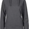 Neutral Hooded Sweatshirt Aus Fairtrade Bio-Baumwolle - Dark Heather