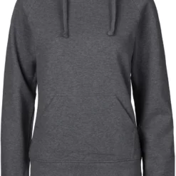 Neutral Hooded Sweatshirt Aus Fairtrade Bio-Baumwolle - Dark Heather
