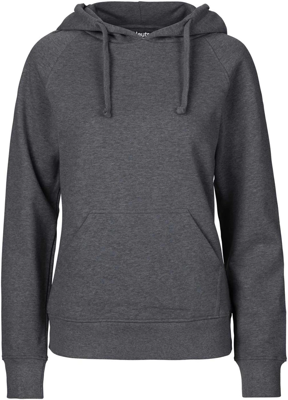 Neutral Hooded Sweatshirt Aus Fairtrade Bio-Baumwolle - Dark Heather 3 Neutral Hooded Sweatshirt Aus Fairtrade Bio-Baumwolle - Dark Heather