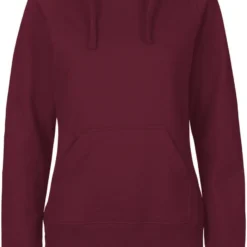 Neutral Hooded Sweatshirt Aus Fairtrade Bio-Baumwolle - Bordeaux