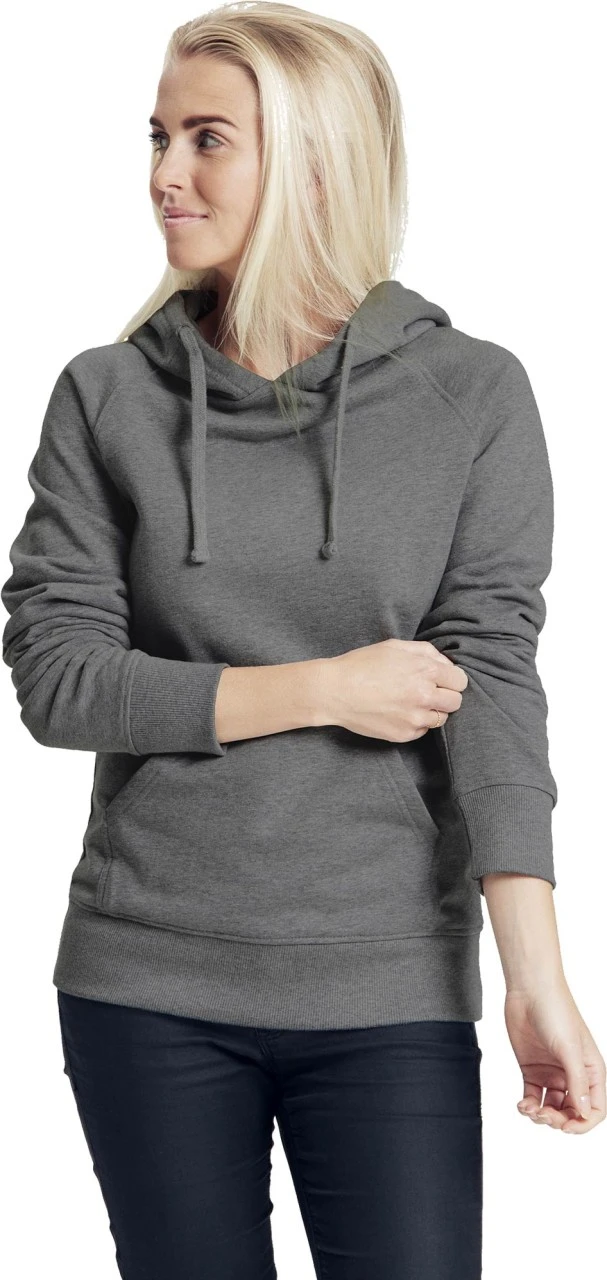 Neutral Hooded Sweatshirt Aus Fairtrade Bio-Baumwolle - Dark Heather 6 Neutral Hooded Sweatshirt Aus Fairtrade Bio-Baumwolle - Dark Heather – Bild 4