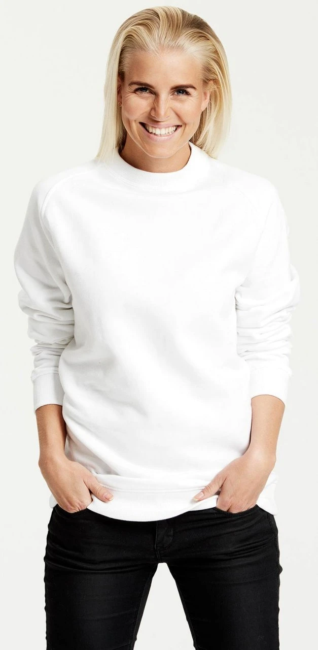 Neutral Unisex Sweatshirt Aus Fairtrade Bio-Baumwolle - Weiss 7 Neutral Unisex Sweatshirt Aus Fairtrade Bio-Baumwolle - Weiss – Bild 5