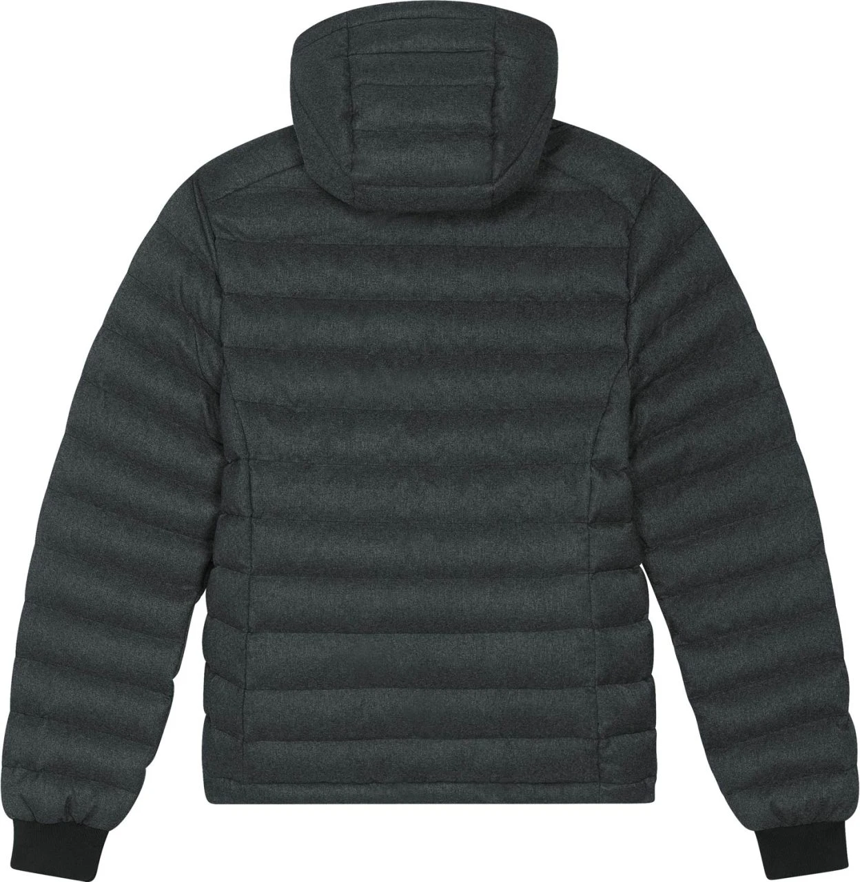 Steppjacke Aus Recyceltem Polyester - Dark Heather Grey 4 Steppjacke Aus Recyceltem Polyester - Dark Heather Grey – Bild 2