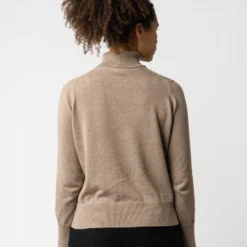 Grundstoff Verkäufe -Grundstoff Verkäufe Rueckansicht Feinstrickpullover Bio Baumwolle Mayura hazel melange 1280x1280