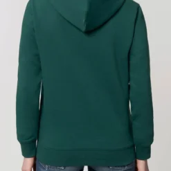 Unisex Hoodie Aus Bio-Baumwolle - Glazed Green -Grundstoff Verkäufe STSU822 036 Schwerer Damen Pullover Rueckansicht umweltbewusst biologisch oeko 1280x1280