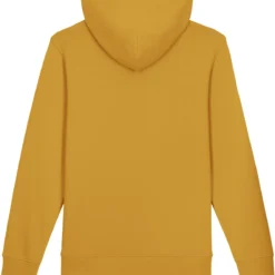 Unisex Hoodie Aus Bio-Baumwolle - Ochre -Grundstoff Verkäufe STSU822 048 ochre Basic Hoodie ueberschnittene Schulter senf gelb nachhaltig Bio Baumwolle 1280x1280