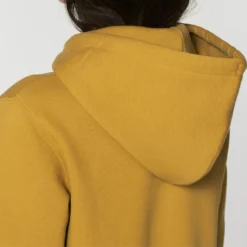Unisex Hoodie Aus Bio-Baumwolle - Ochre -Grundstoff Verkäufe STSU822 048 ochre Hooded Sweater unisex ueberschnittene Schulter hochwertige Bio Qualitaet fair 1280x1280