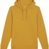Unisex Hoodie Aus Bio-Baumwolle - Ochre -Grundstoff Verkäufe STSU822 048 ochre Hooded Sweatshirt unisex hochwertige Verarbeitung Biobaumwoll Jersey 1280x1280