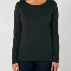 Longsleeve Aus Bio-Baumwolle - Black - 3er-Pack -Grundstoff Verkäufe STTW021 002 Langarm Shirt schwarz reine Biobaumwolle Single Jersey 1280x1280 1