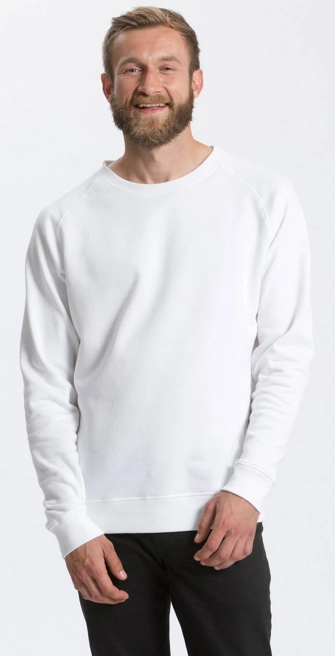 Neutral Unisex Sweatshirt Aus Fairtrade Bio-Baumwolle - Weiss 6 Neutral Unisex Sweatshirt Aus Fairtrade Bio-Baumwolle - Weiss – Bild 4