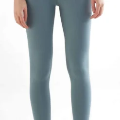 Active Leggings Aus Bio-Baumwolle & Elastan - Light Grey -Grundstoff Verkäufe T1300 07 LIGHT GREY True North High Waist Sport Leggings breiter Bund mit Einsteckfach hellgrau Bio Baumwolle 1280x1280