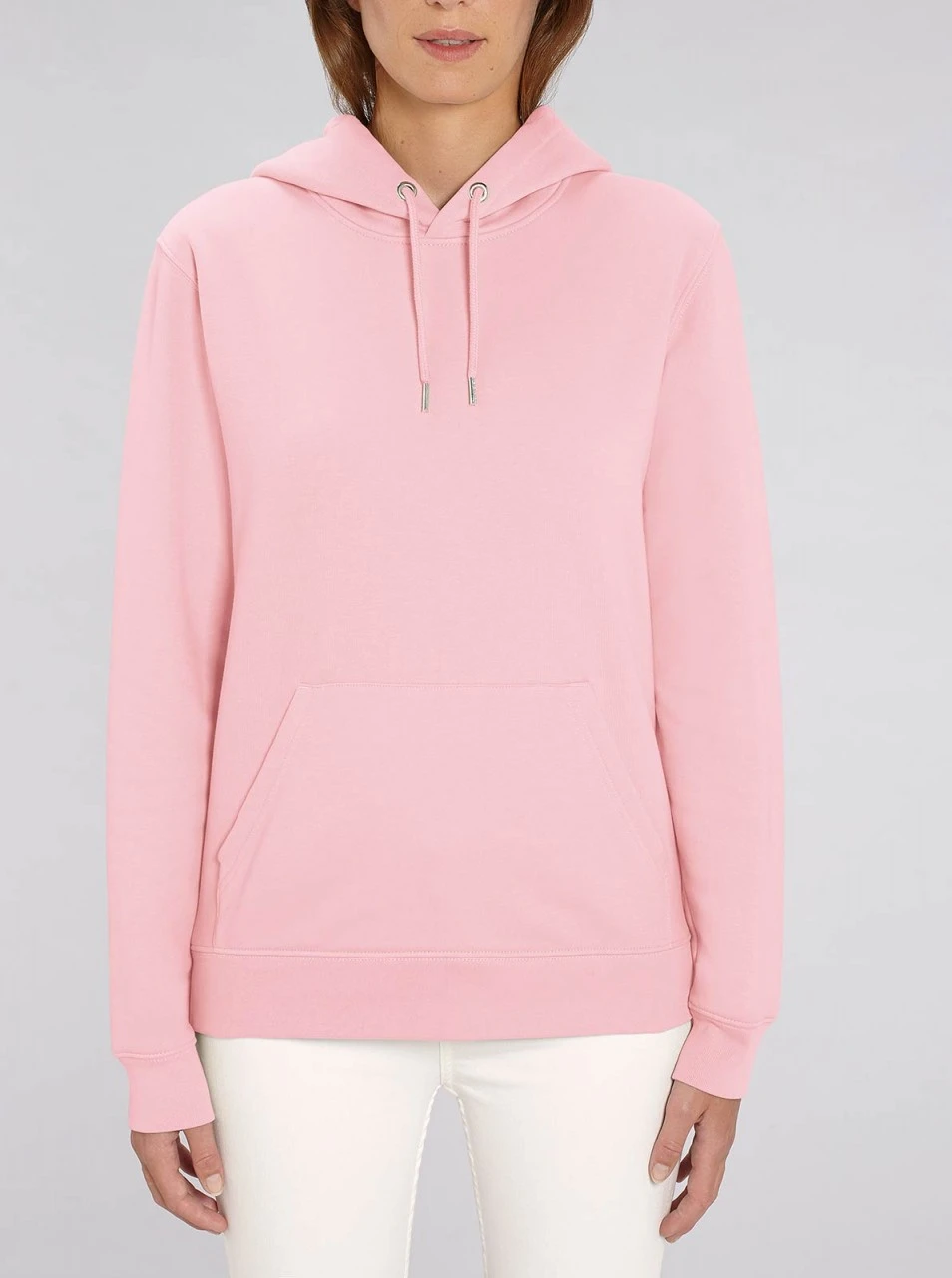 Unisex Hoodie Aus Bio-Baumwolle - Cotton Pink 5 Unisex Hoodie Aus Bio-Baumwolle - Cotton Pink – Bild 3