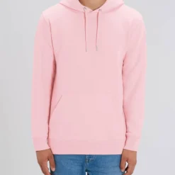 Unisex Hoodie Aus Bio-Baumwolle - Cotton Pink 15 Unisex Hoodie Aus Bio-Baumwolle - Cotton Pink -Grundstoff Verkäufe U822 005 Herren Hoodie Biobaumwolle cotton pink oekologisch nachhaltig mm front 1280x1280