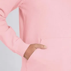 Unisex Hoodie Aus Bio-Baumwolle - Cotton Pink 19 Unisex Hoodie Aus Bio-Baumwolle - Cotton Pink -Grundstoff Verkäufe U822 005 Hoodie mit grosser Kaengurutasche Biobaumwolle recyceltes Polyester fm detail2 1280x1280