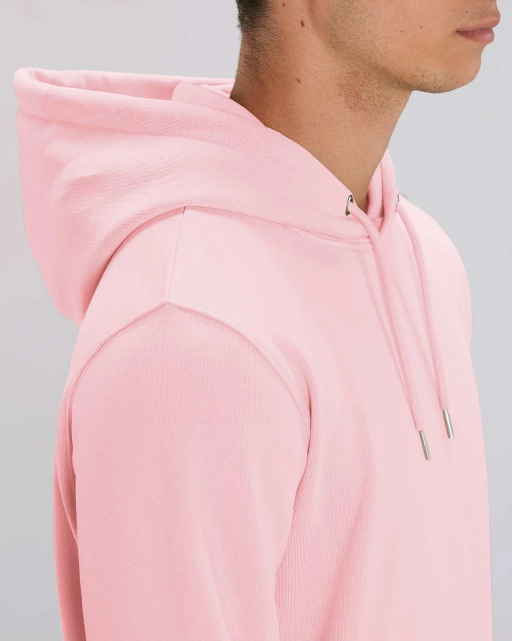 Unisex Hoodie Aus Bio-Baumwolle - Cotton Pink 10 Unisex Hoodie Aus Bio-Baumwolle - Cotton Pink – Bild 8